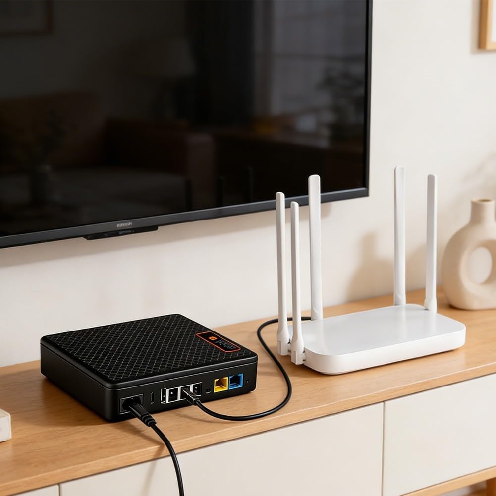 DC Power Backup for Security Camera Router Home(20800mAh)