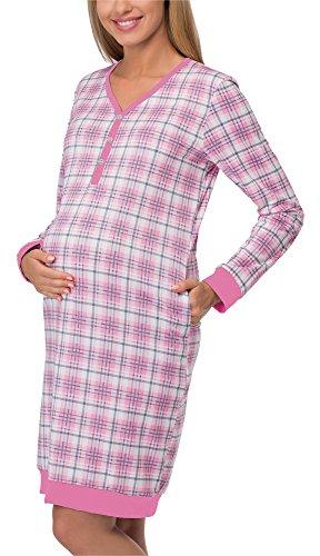 Preisvergleich Produktbild Cornette Stillnachthemd 606 (Rosa / Rosa, XXL)