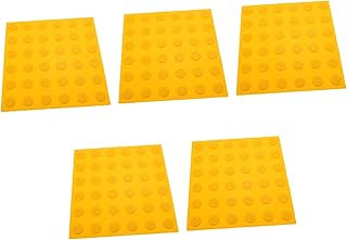 CIYODO 5 Peças Telhas De Rua De Tijolo Cego Telhas De Pavimentação Pedras De Pavimentação Telhas De Caminho Telhas Autoadesivas Telhas Telhas Cegas Tijolos De Pavimentação Telhas