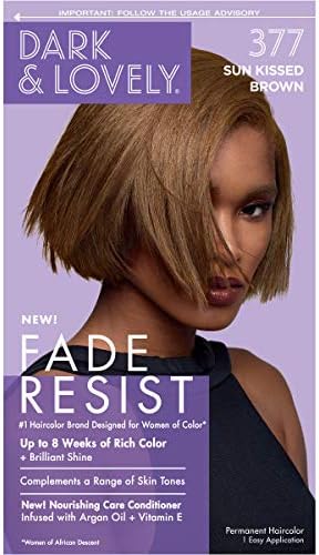 SoftSheen-Carson Dark and Lovely Fade Resist Rich Conditioning Color, Sunkissed Brown 377