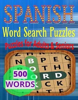 Paperback Word Search Puzzle Books: Perfect for Adults and Seniors (Spanish Edition) [Spanish] Book