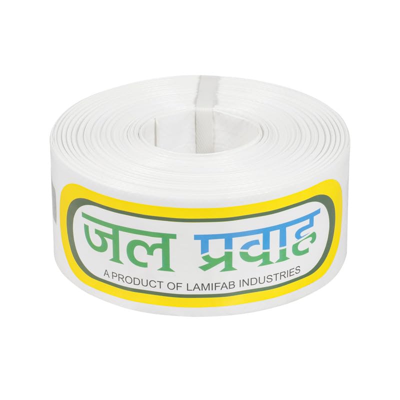 Jal Pravah HDPE lapeta tube pipe 2 inch 30 meter with Repair Kit | hdpe lamin...