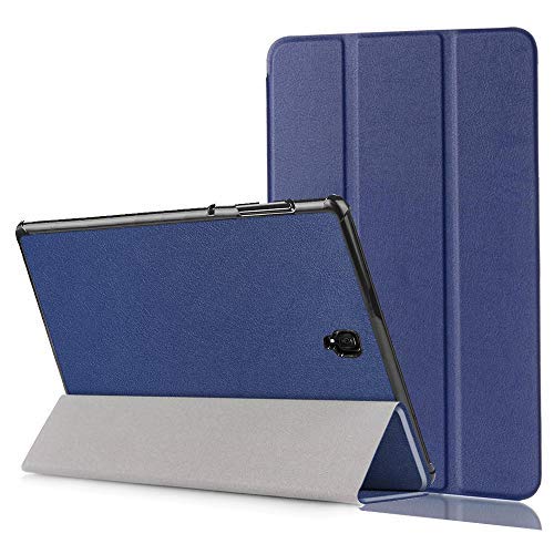 Kuesn Schutzhülle für Samsung Galaxy Tab S4 10,5 Zoll (25,7 cm), mit dreifacher Klappfunktion, Smart Sleep/Wakeup Magnetverschluss für Samsung SM-T830 T835 T837 blau dunkelblau