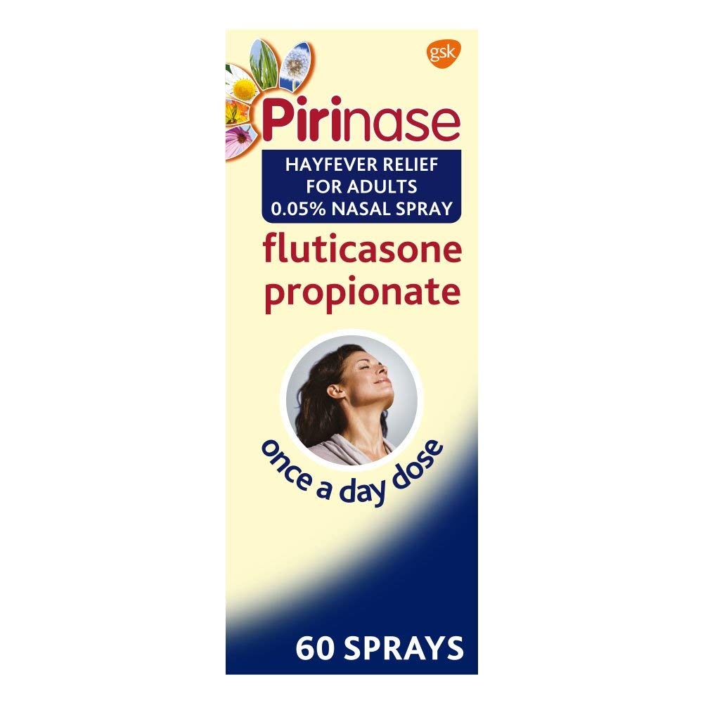 Pirinase Hayfever Relief for Adults 0.05% Nasal Spray 60 Sprays