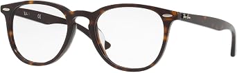Ray-Ban RX8779D Low Bridge Fit Titanium Square Prescription Eyewear Frames