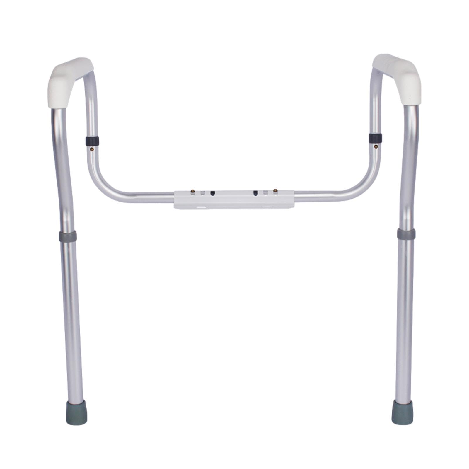 Toilet Safety Frame - Aluminum Alloy Toilet Safety Frame | Adjustable Bathroom Toilet Safety Frame | Adjustable Height Toilet Safety Frame | Easy Assembly Anti Slip Toilet Grab Bar With Handle For Eld