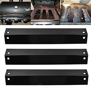 Grill Parts for Chargriller 5050, 3001, 3008, 3030, 4000, 5252, 5650,Heat Plate Replacement Parts for King Griller 3008, 5252,Heat Shield Tent Deflector 95051