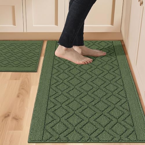 Cosy Homeer 48x20/30x20 Kitchen Rug Mats, 2-Piece