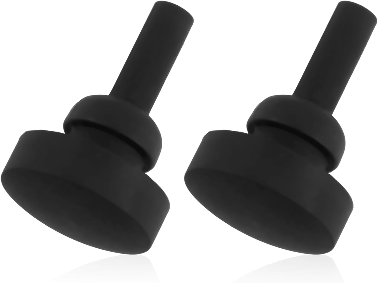 Jiffy Stand/Kickstand Rubber Bumper Pad,Silicone Anti-collision Plug for Harley Touring 2007-2024 Street Glide FLHX,Kickstand Replace for HD# 50245-07,Shock-absorbing Motorcycle Accessory (2PCS)