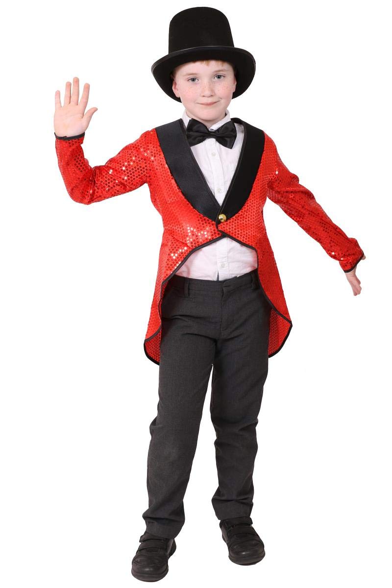 Buy I LOVE FANCY DRESSChild Sequin Tailcoat Fancy Dress Costume