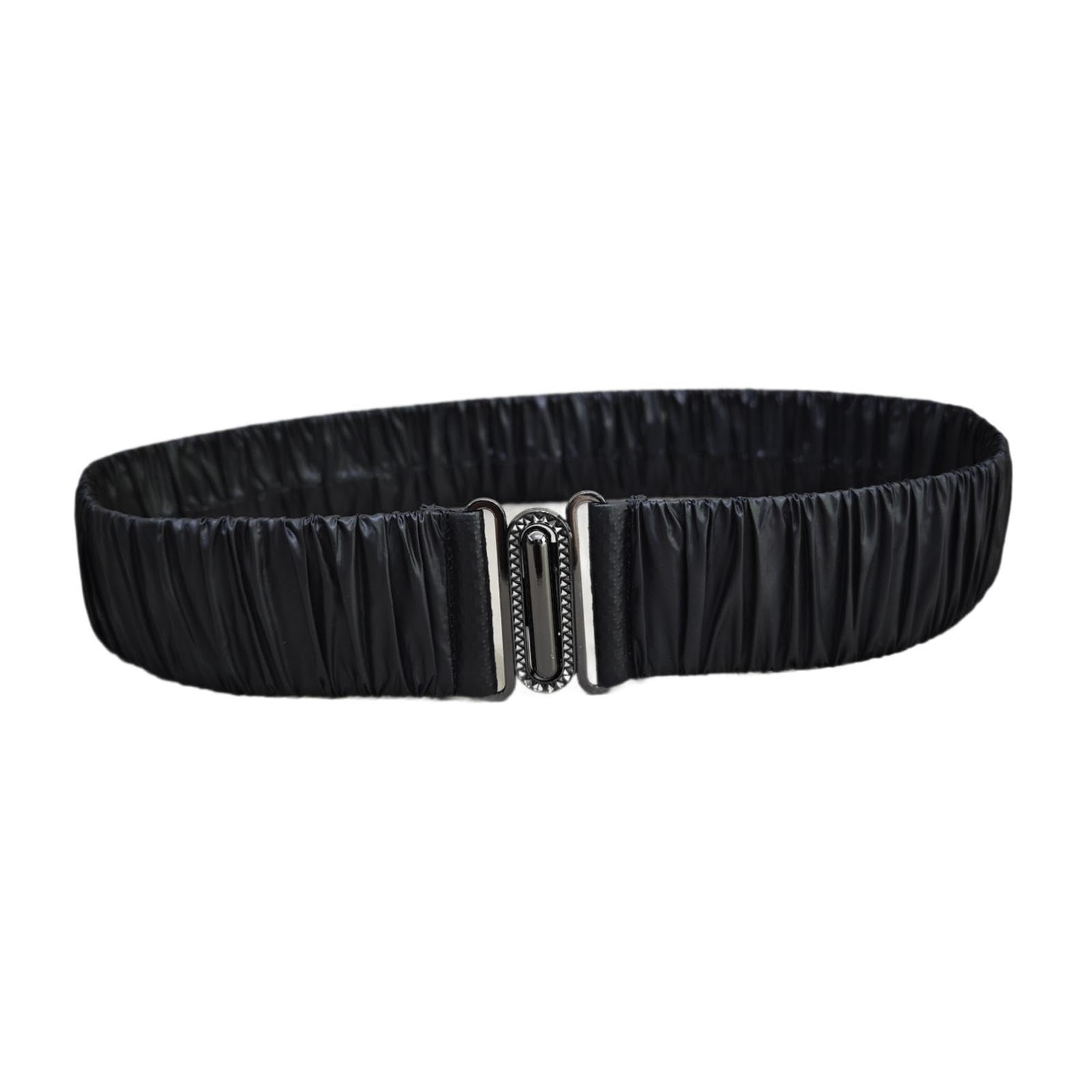 Elastic Waist Belt Corset Decor Elastic Waistband for Jacket Clothes Sweater Black-image-22