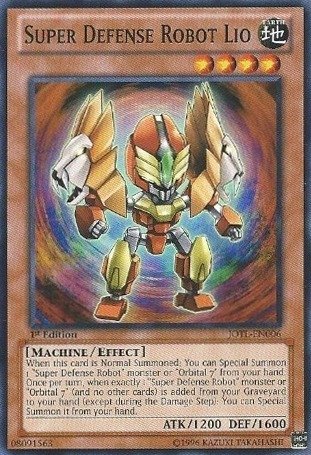 YU-GI-OH! - Super Defense Robot Lio (JOTL-EN006) - Judgment of The Light - 1st Edition - Common