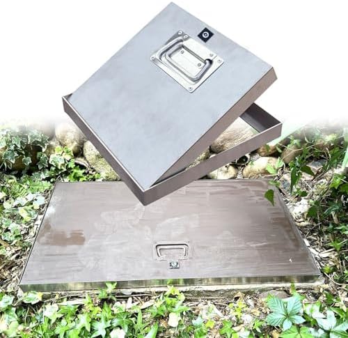 Durable Locking Escape Hatch Cover – Outdoor Floor Access Door with Secure Handle for Easy Patio, Garden, and Yard Maintenance – Weatherproof & Heavy-Duty Design