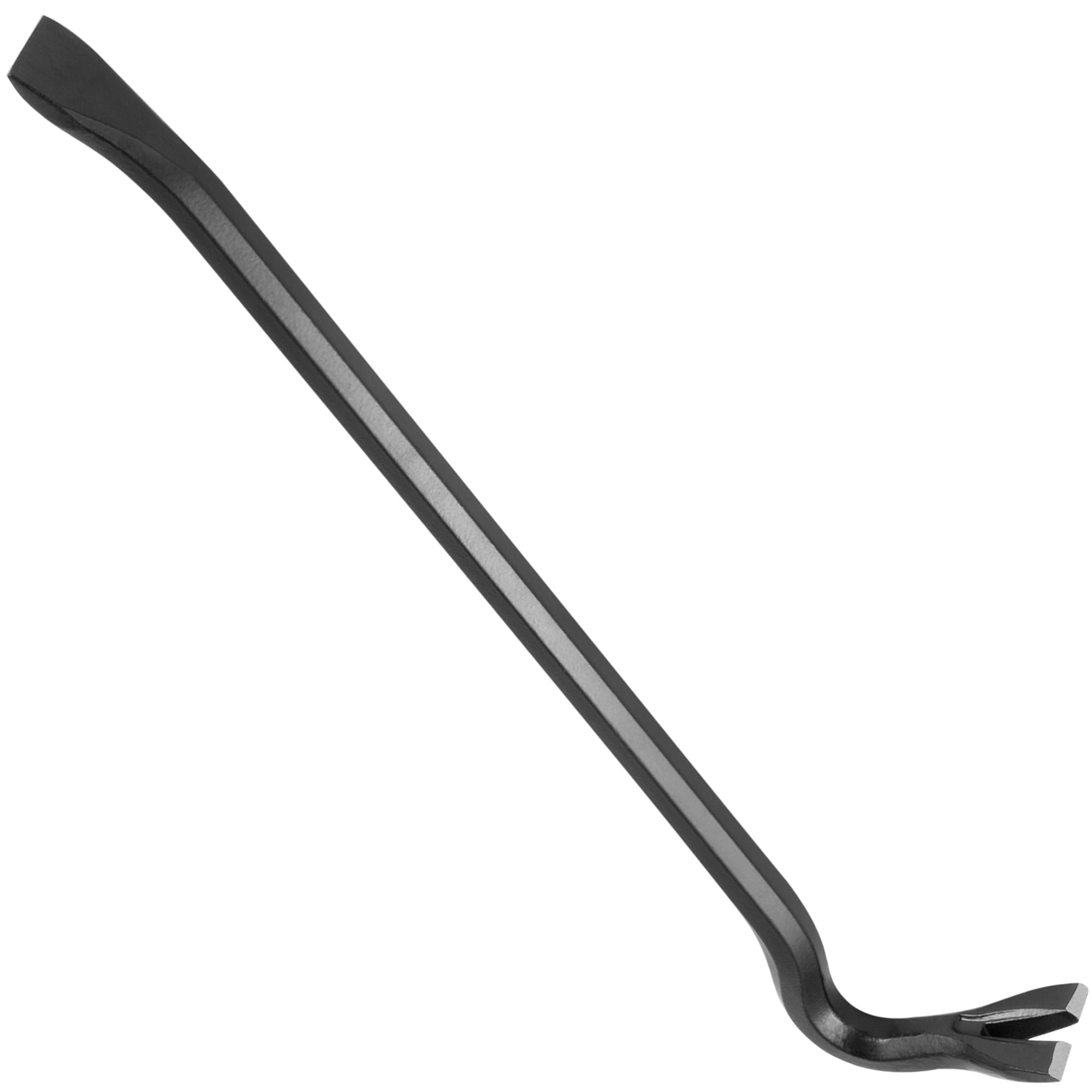 Hardys Men's Black Hand Tools - Heavy Duty 12" Treated Carbon Steel Crow Bar, Swan Neck Wrecking Bar With Chisel End, Ideal Tools For Crow Bars For Lifting Floorboards, Removing Nails