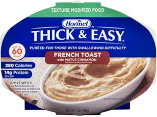 Thick and Easy Puree Maple Cinnamon French Toast, 7 Ounce -- 7 per case. by Hormel Healthlabs