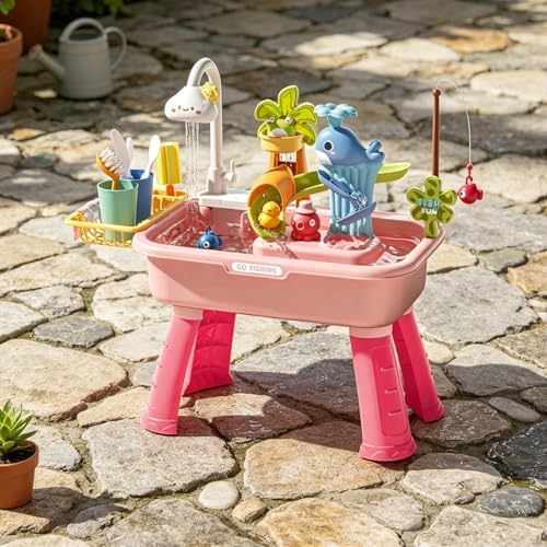 Table à eau et jouets de plage éducatifs pour enfants - 3