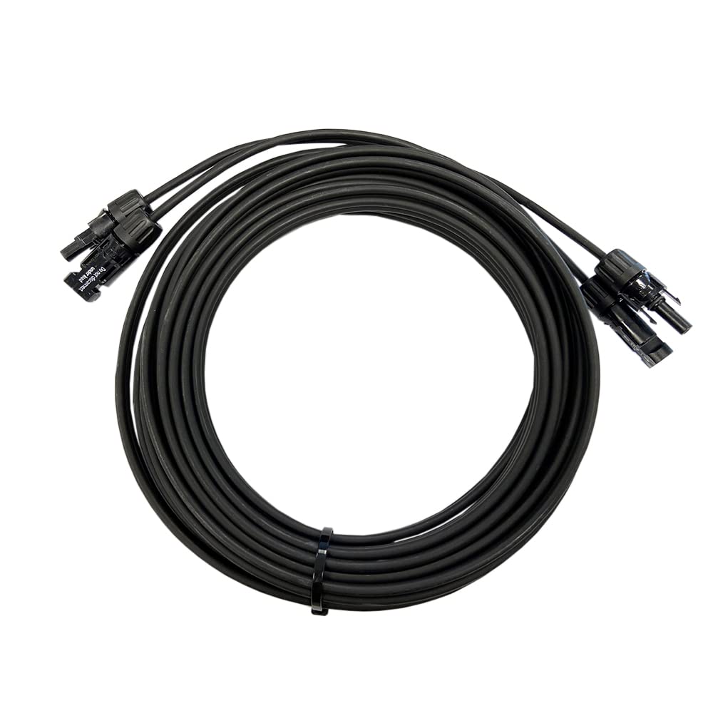 Offgridtec 8 m 2 x 4 mm² MC-4 to MC4 Connection Cable Male/Female Extension