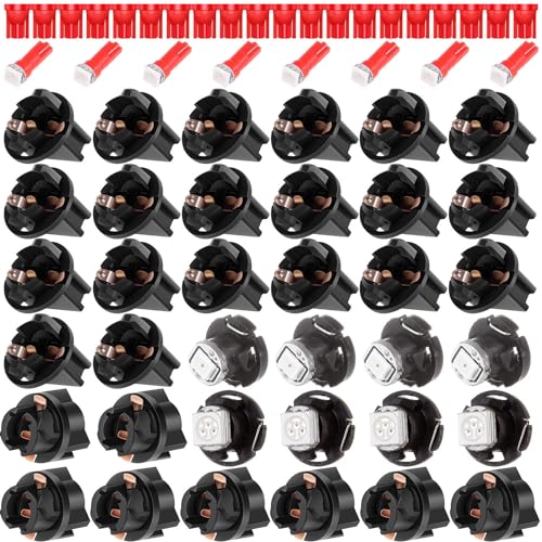 LBRST 20 x T10 6-3020-SMD Red 168 Instrument Lights 20 x T10 168 Twist Lock Socket 8 x T5 1-5050-SMD Red 74 73 2721 Instrument Lights 8 x T5 74 73 2721 Twist Lock Socket