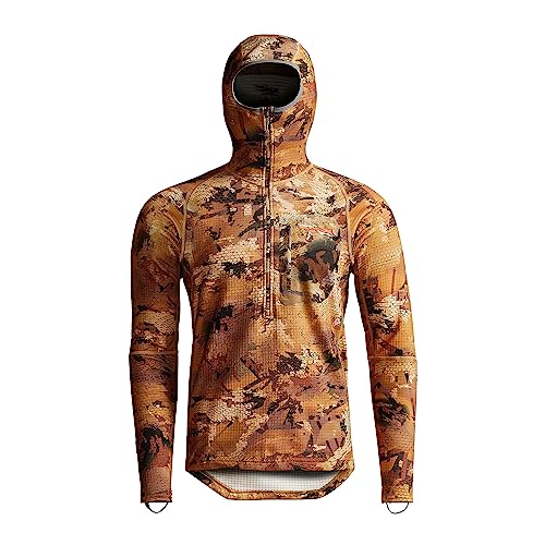Sitka Men's Grinder Insulated Waterfowl Concealing Hunting Hoody, Optifade Waterfowl, X-Large Sitka Men's Grinder Insulated Waterfowl Concealing Hunting Hoody, Optifade Waterfowl, X-Large