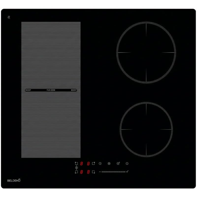 BELDEKO Plaque Induction 4 Feux Flex 7200W - Marque Française