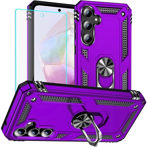 Coque Samsung Galaxy A35 5G de qualité militaire robuste avec son verre HD