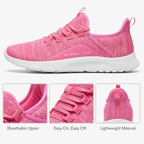 Image of ALEADER Women's Energycloud Lightweight Slip On Walking Running Shoes
