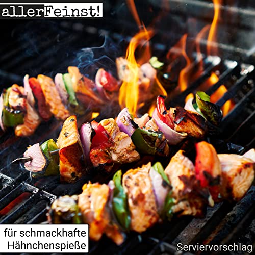 Foto von allerFeinst! - Premium Brathähnchen Gewürz - Mega Chicken - köstliches Hähnchen Gewürzsalz für Marinaden, Wings und mehr, 1er Pack (1 x 150g)
