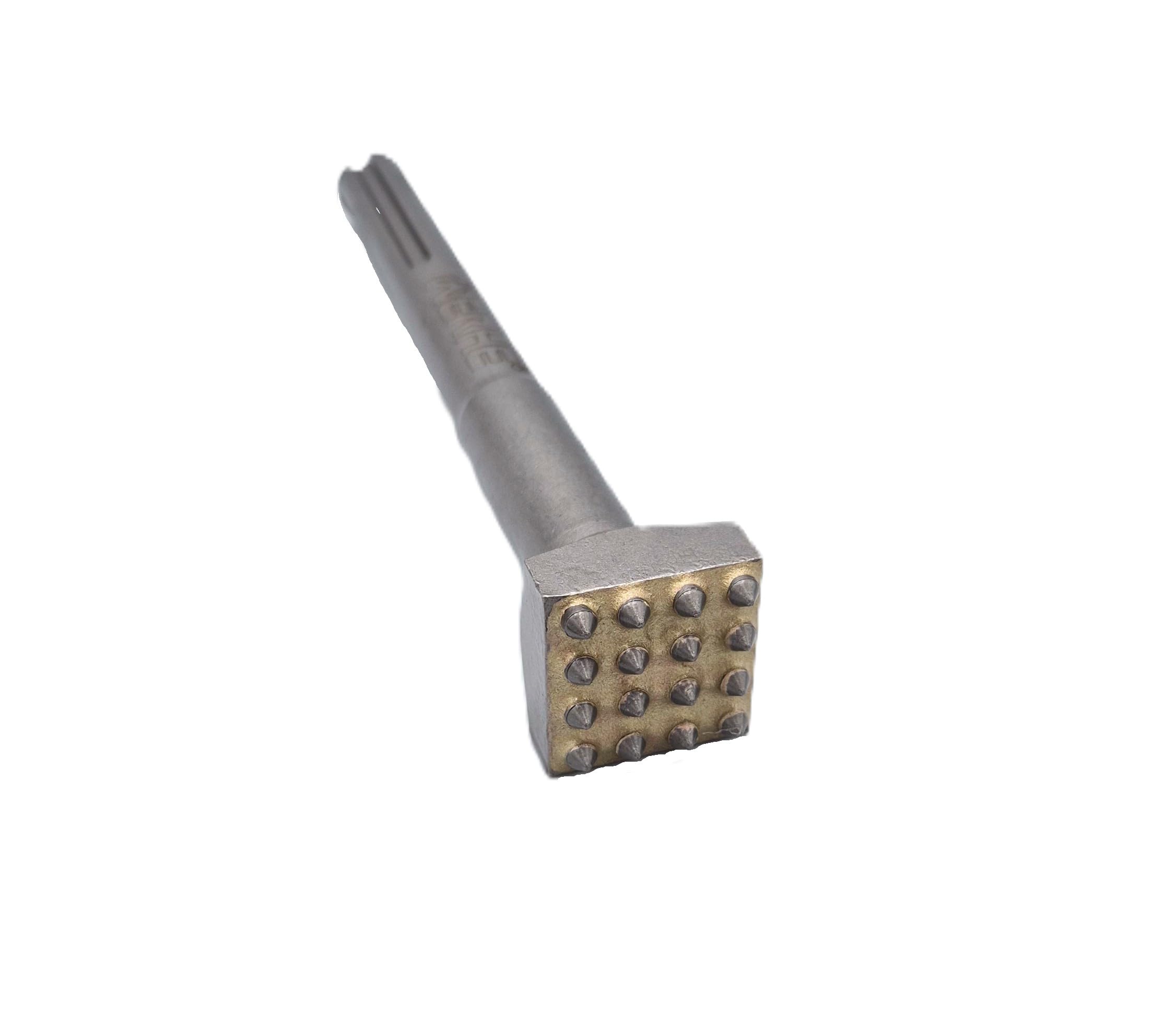 Scalpello a punte WERHE SDS MAX 16 denti, 200 mm – Per la lavorazione di calcestruzzo e pietra