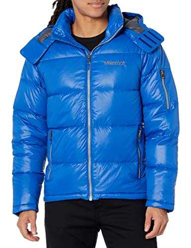 Image of MARMOT Men's Stockholm Jacket - 700-Fill Down Puffer with Hood and Vintage Style