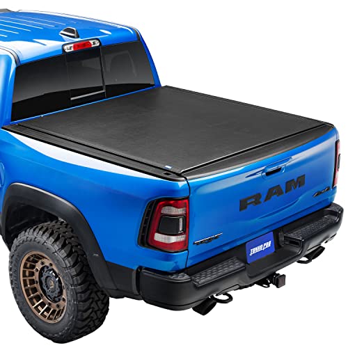 Tonno Pro Lo Roll, Soft Roll-up Truck Bed Tonneau Cover | LR-2055 | Fits 2019 - 2023 Dodge Ram 1500, w/o Multifunction tailgate 5' 7" Bed (67.4") #1