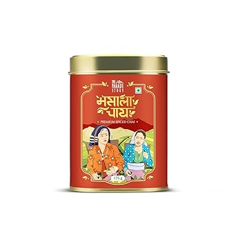 The Pahadi Story Masala Chai 175g - Assam Harvest Blend with 100% Natural Spices, Rainy Season Special Tea Powder, Aromatic Chai Masala - image, photos