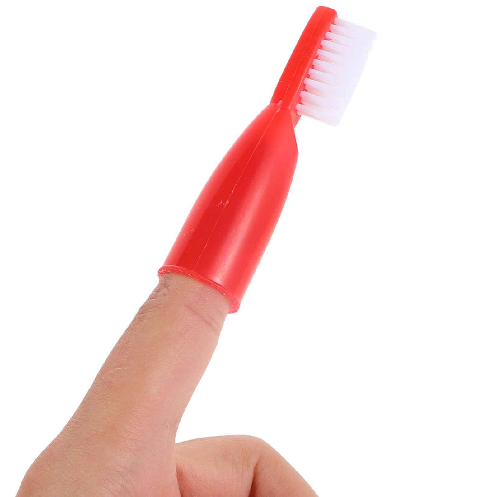 iplusmile 100pezzi Spazzolino da Dito Morbido Pz per Carceri e Case di Cura Strumenti Portatili per Pulizia dei Denti Setole Delicate per Cure Dentali Sensibili