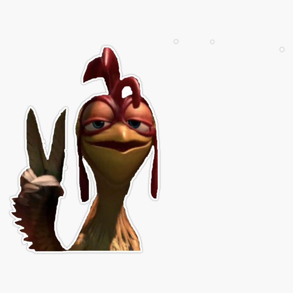 Chicken Joe The 2Nd (Better Quality) Vinyl Sticker Waterproof Decal Laptop Wall Window Bumper Sticker 5"
