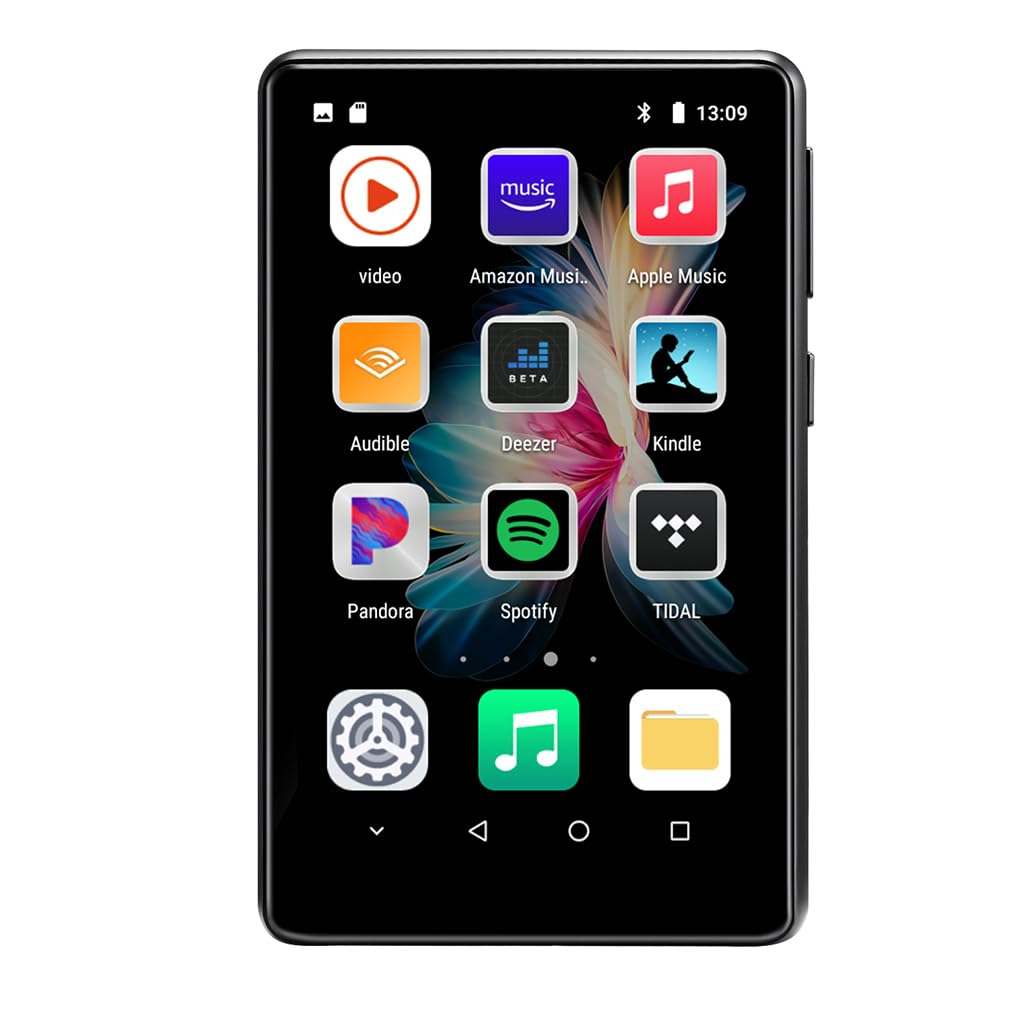 para Sistema operativo Fluido, CPU, RAM de 16 GB, 0 Ampliable a MP3 con Capacidad de Almacenamiento de Memoria Gratuita de 128 GB, Reproductor MP3, Reproductor Bluetooth