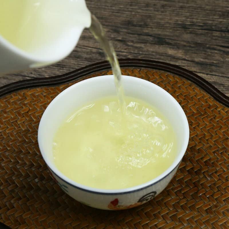 HELLOYOUNG Frischer Handgefertigter Longjing-Grüntee Aus China Natürliches Lebensmittel Ohne Zusatzstoffe Asiatisches Teegetränk (400g)