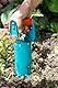 Gardena Blumenzwiebelpflanzer: Ideales Gartenzubehör zum Setzen von Blumenzwiebeln, mit Auslöseautomatik und Tiefenskala, Pflanzhilfe aus Qualitätsstahl mit Duroplast-Beschichtung (3412-20)