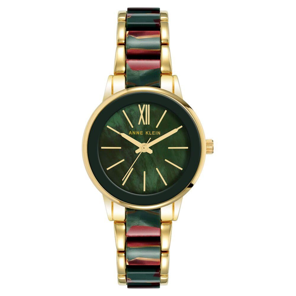 Anne Klein Quartz Analog Green Dial Plastic Strap Watch for Women-NEAK3878GMGN (B0CSK4BVFX) Amazon Price History, Amazon Price Tracker