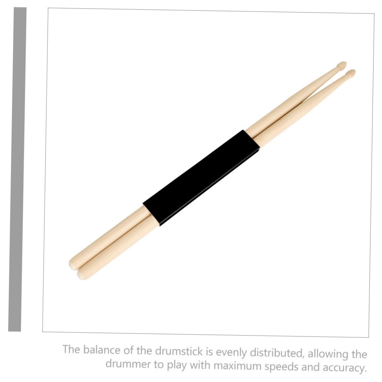 12 Paar 7a Ahorn Drumsticks für Jazz Drumset, Khaki | Leichtes Design, Vielseitig Einsetzbar, Holz Ausführung für Percussion Instrumente
