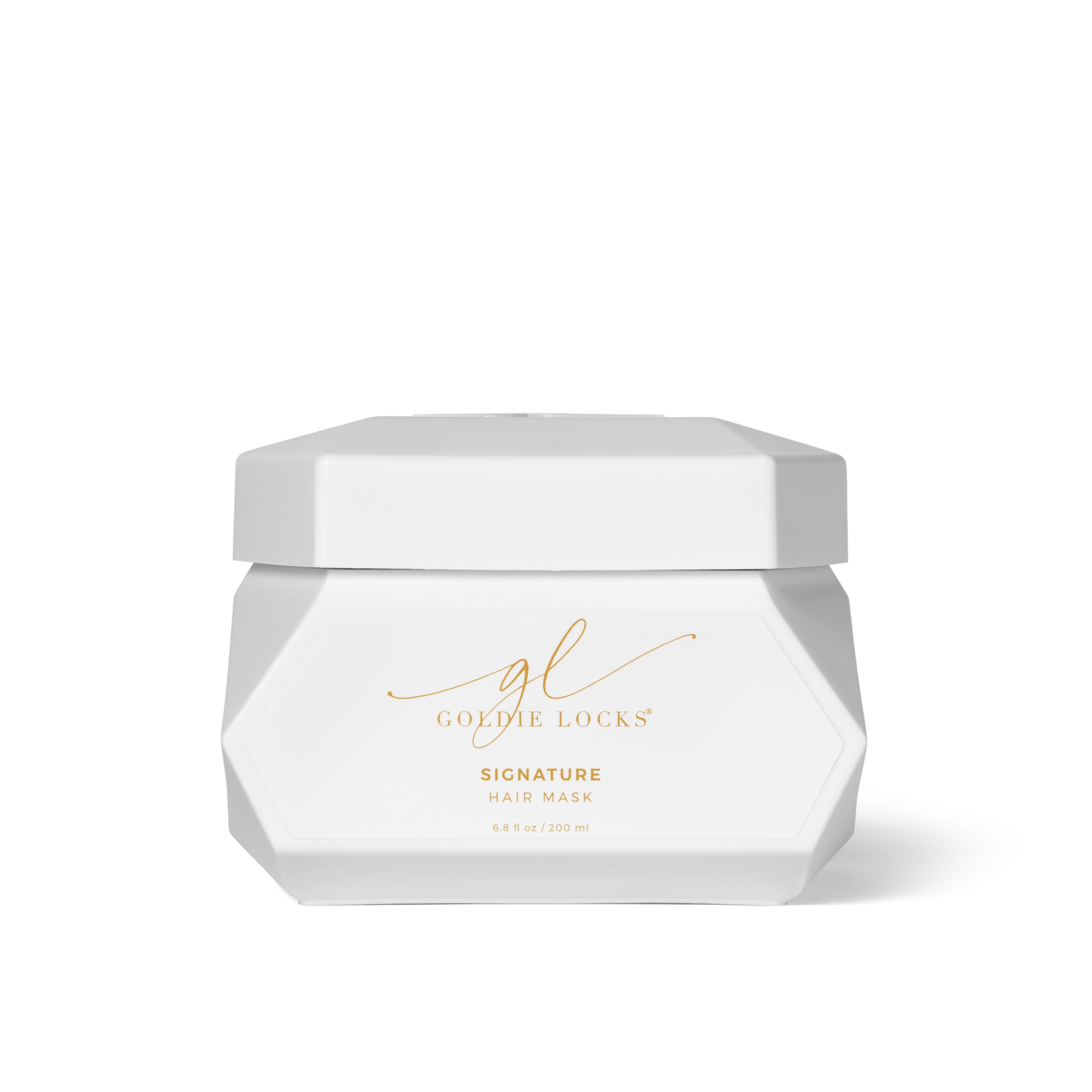 - Goldie Locks Ultra Hydrating Hair Mask - Frizz Control and Deep Moisture Treatment - Adds Shine and Smoothness - Safe for Extensions & Color-Treated Hair - Protein-Free - 6.8 fl oz(Packaging May Vary)