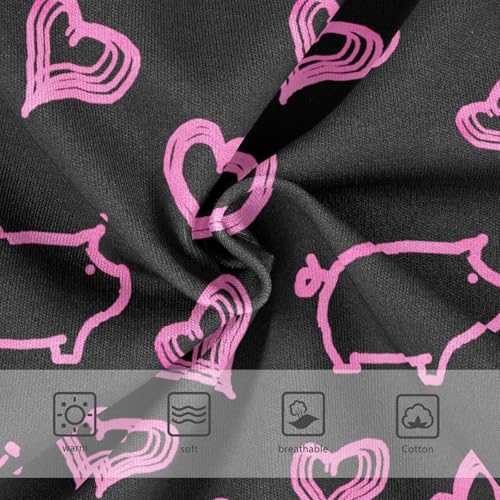 Little Girl Underwear Toddler Panties Kids Undies Pigs Hearts Soft Cotton Briefs 2T-8Y3