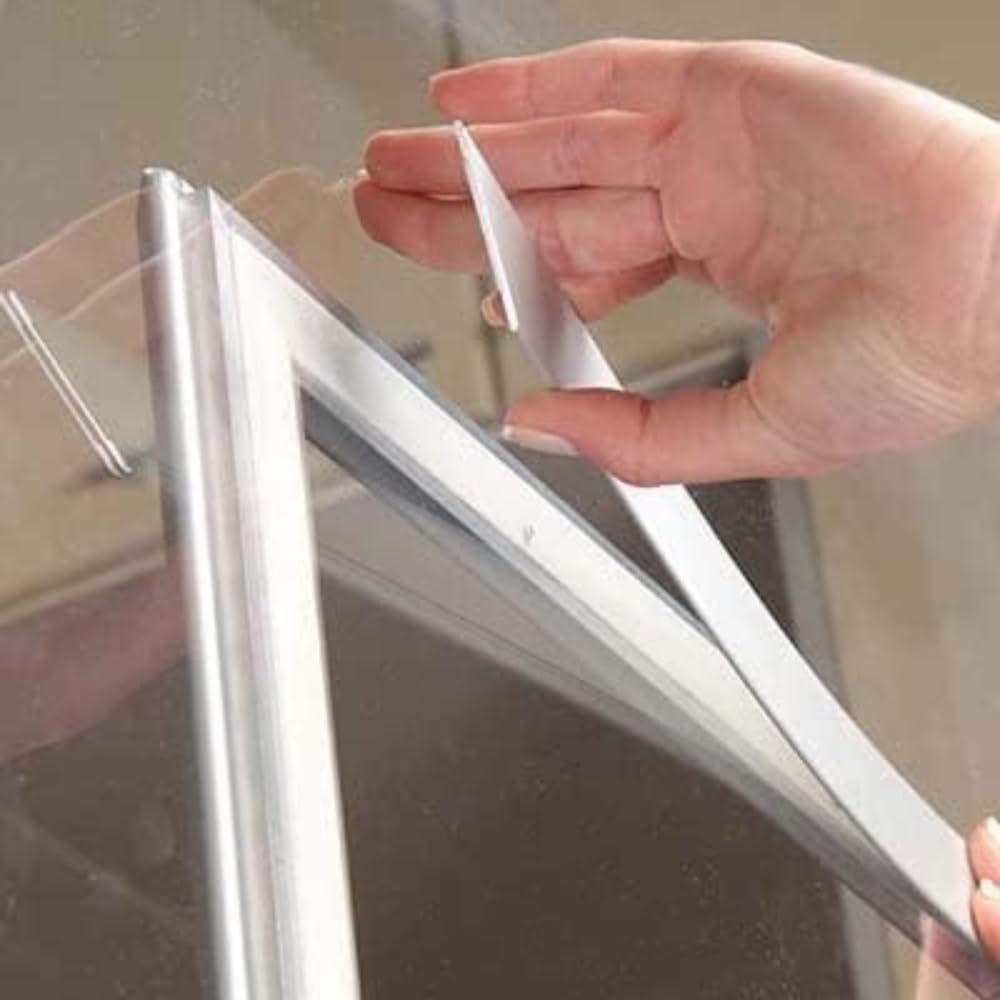 Alumi-signs 25mm Double-Sided Window Snap Frame Display (A3)