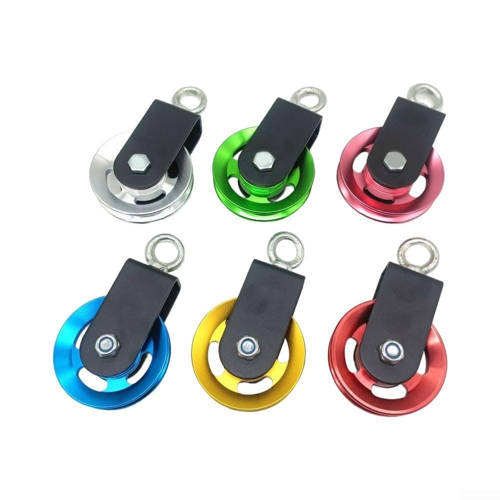 para rueda Polea Gimnasio 88mm Silenciosa Aleación Aluminio(Green)