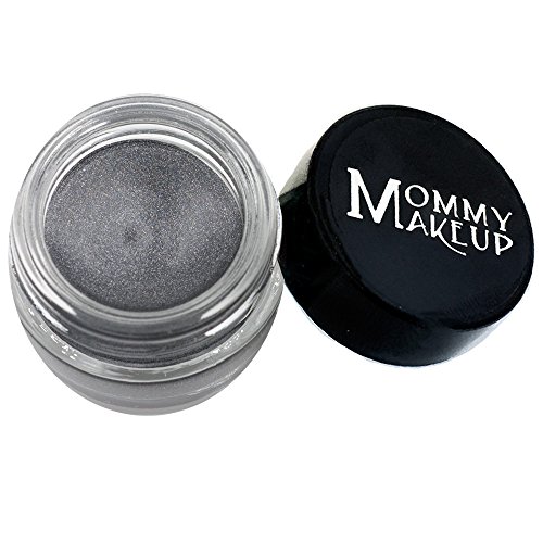 Mommy Makeup Waterproof Stay Put Gel Eyeliner Pot with Semi Permanent Micropigments - Long Lasting, Highly Pigmented Eye Liner, 0.14 oz (Steel Magnolia)