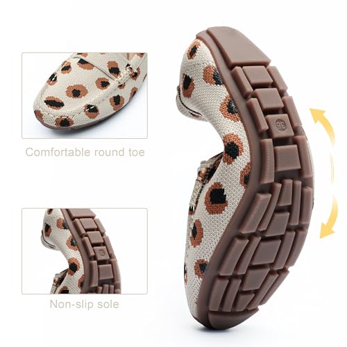 Image of feabtonbd Loafers for Women Comfortable Breathable ShoeCasual Slip On Womens Driving Flats Shoes
