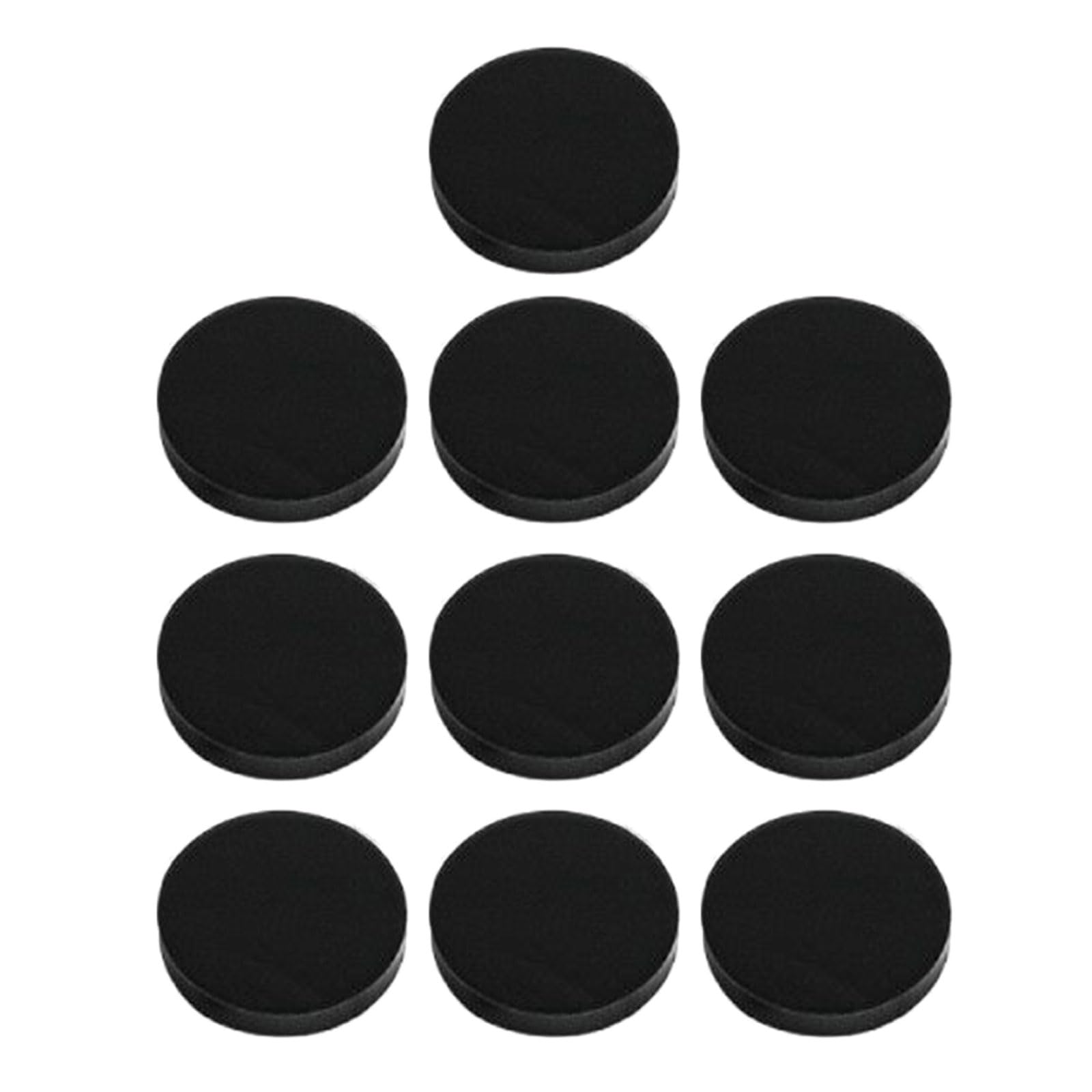 10pcs Silicone Mat for Controller Keyboard Laptop Furniture Round Feet Pad Anti Slip Shock Absorption Foot