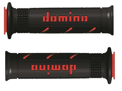 Poignée de Guidon de Moto de Route, Naked, Touring, Sportbike, Moto2, Moto3, pre-moto3, Moto4, Moto5 (Rouge Super Doux)