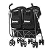 JOOVY Twin Groove Ultralight Umbrella Stroller, Black