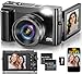4K Digital Camera for Photography Autofocus, Upgraded 64MP WiFi Vlogging Camera for YouTube with 3