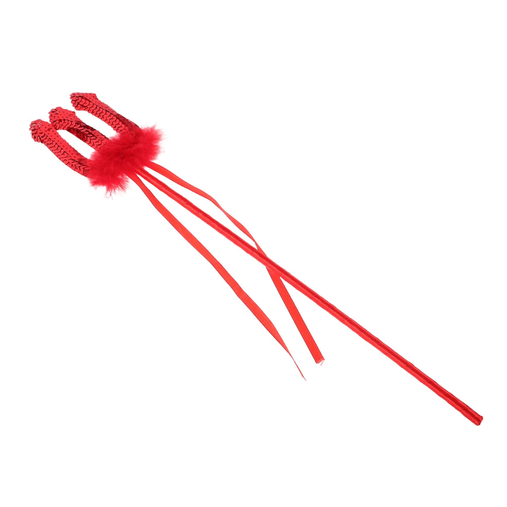 CIYODO Delicate Devil Trident Halloween Accessory For Themed Parties Costume Glitter With For Men And Women