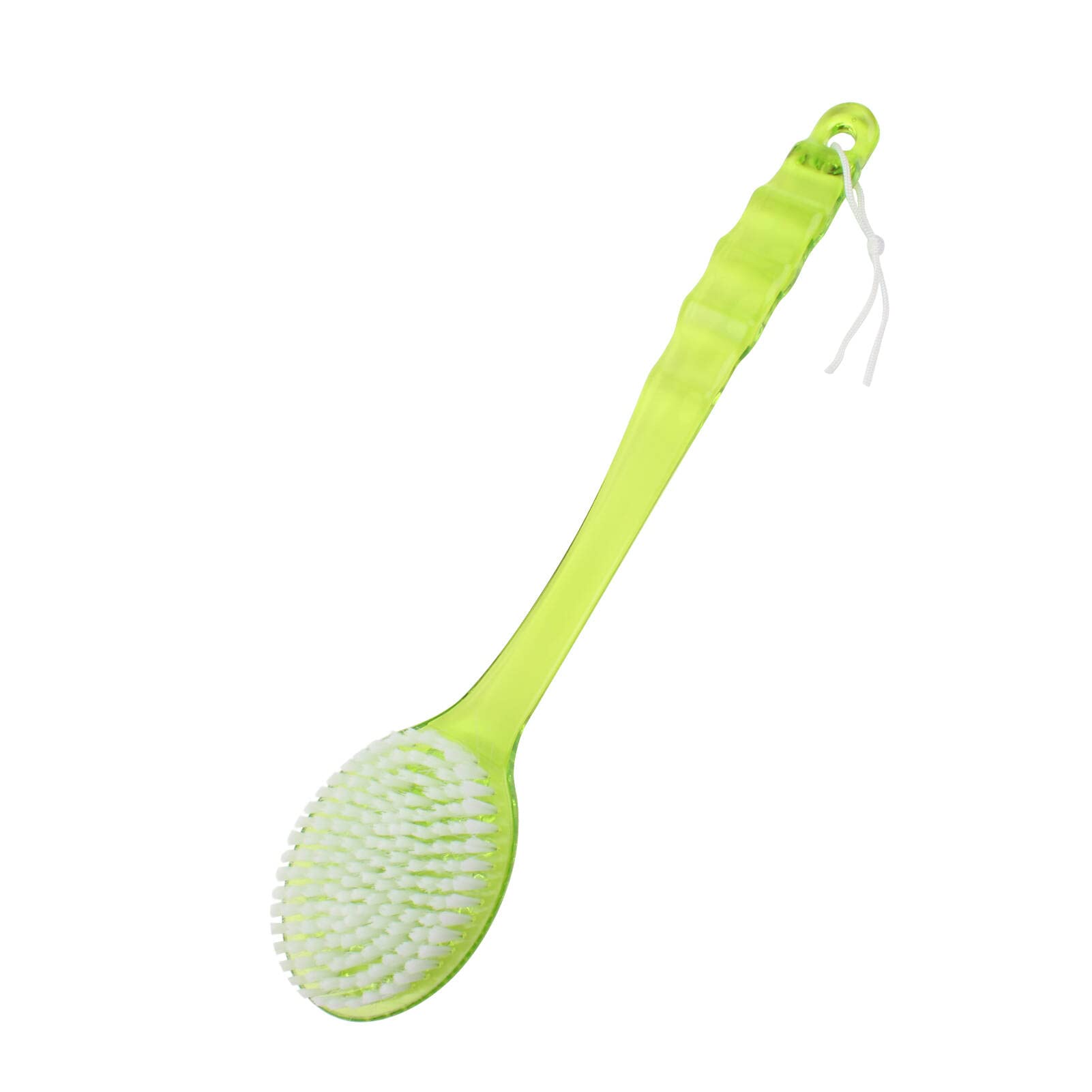 Bath Brush with Bristles 1 PC Long Handle for Exfoliating Back, Body, and Feet, Bath and Shower Scrubber